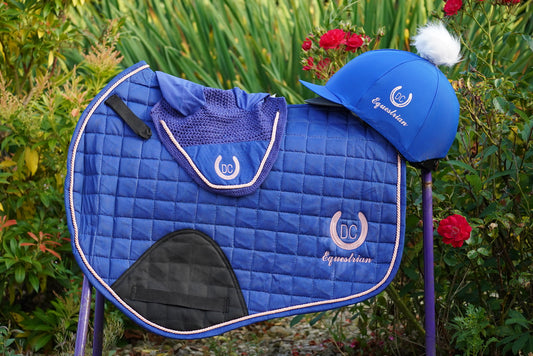 Royal Blue Horse Fly Veil