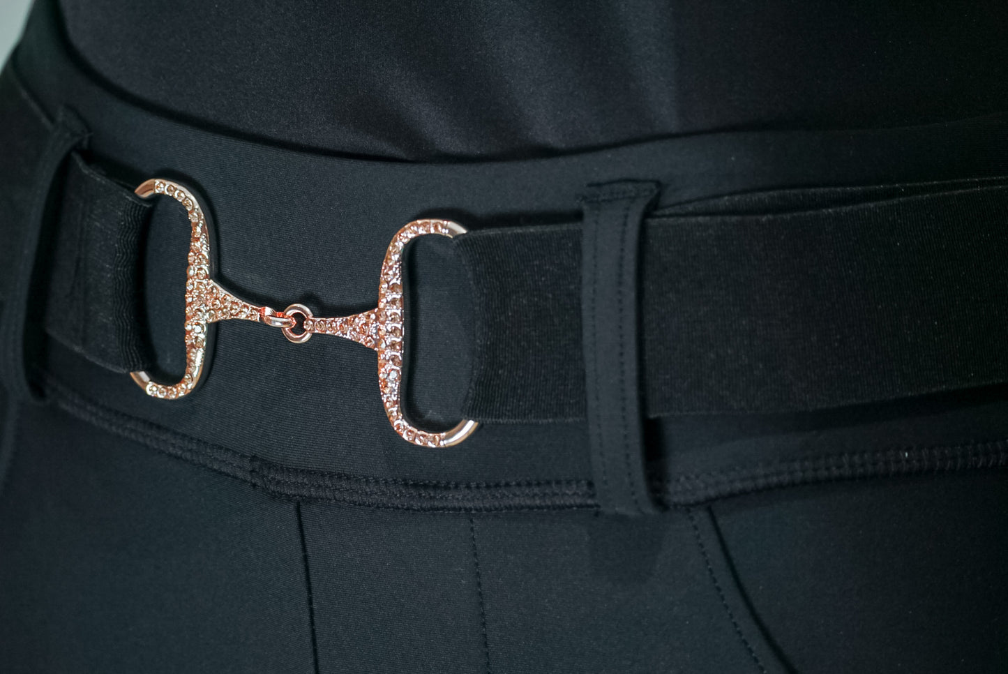 Nova Crystal Snaffle Belt