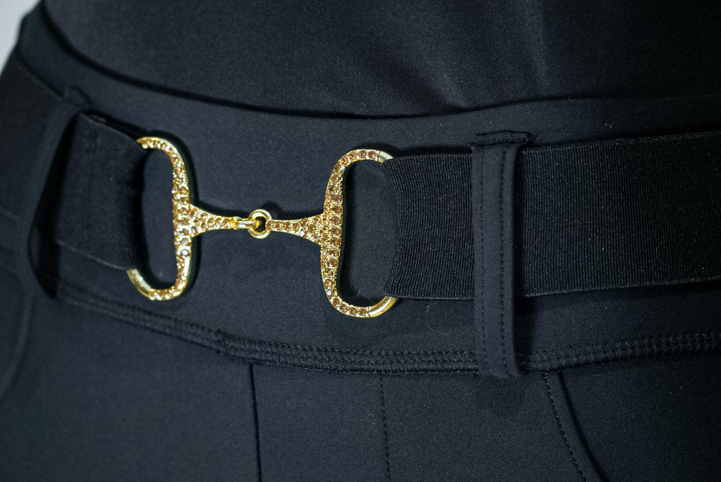 Nova Crystal Snaffle Belt