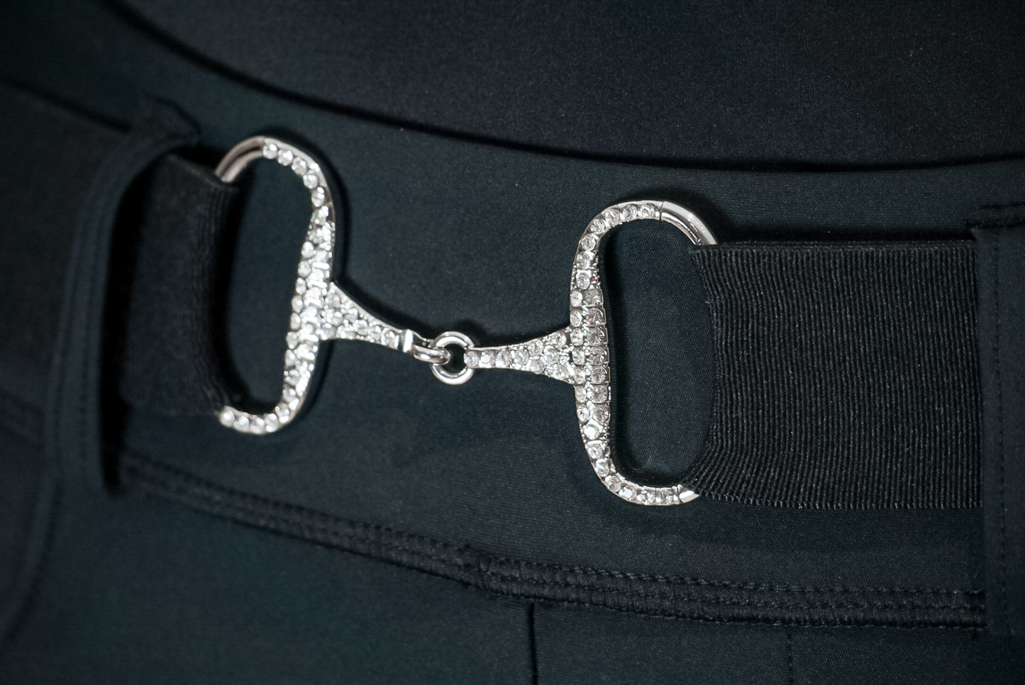 Nova Crystal Snaffle Belt