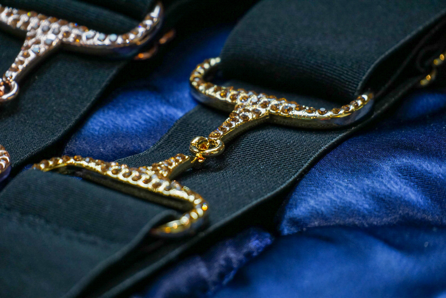 Nova Crystal Snaffle Belt