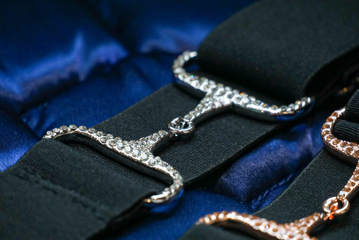 Nova Crystal Snaffle Belt