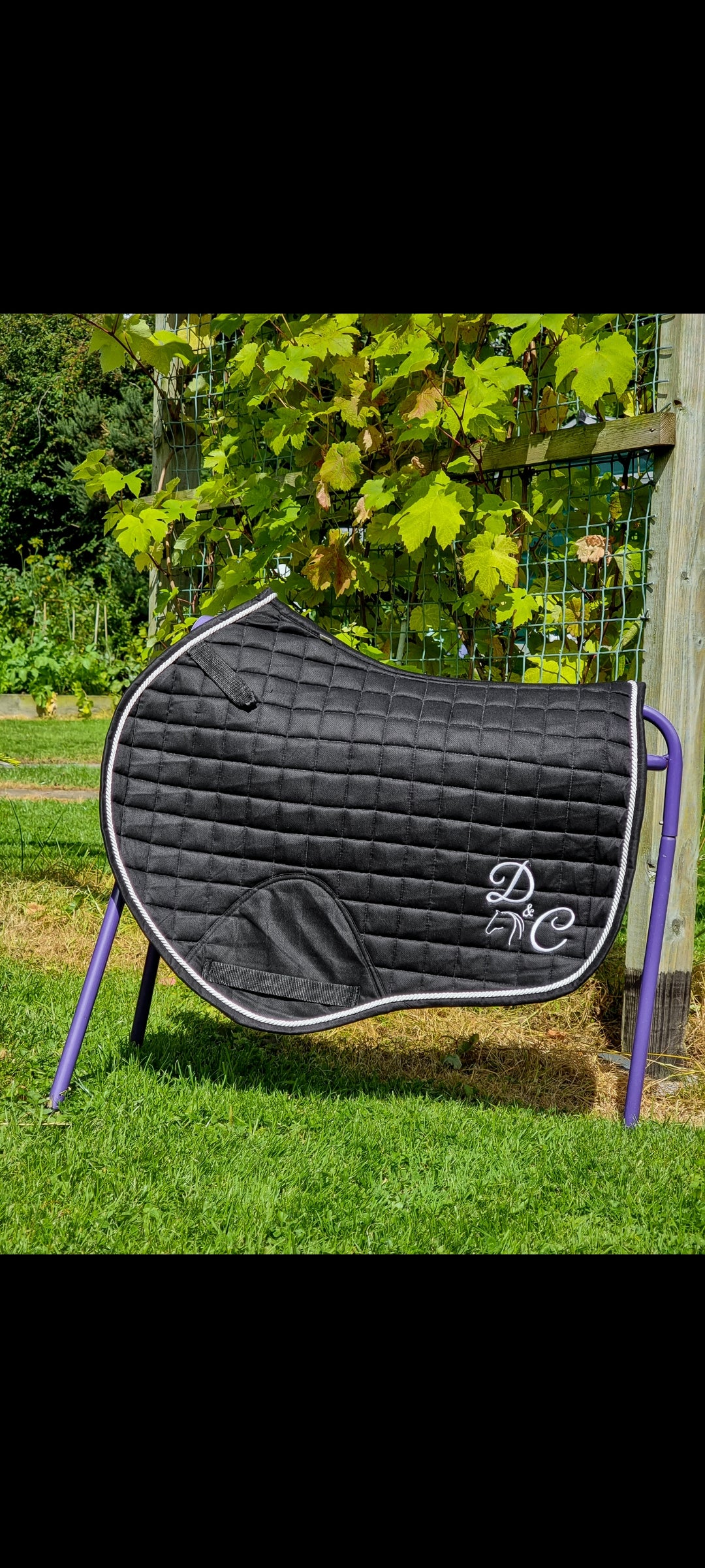 Classic Black CC Saddle Pad