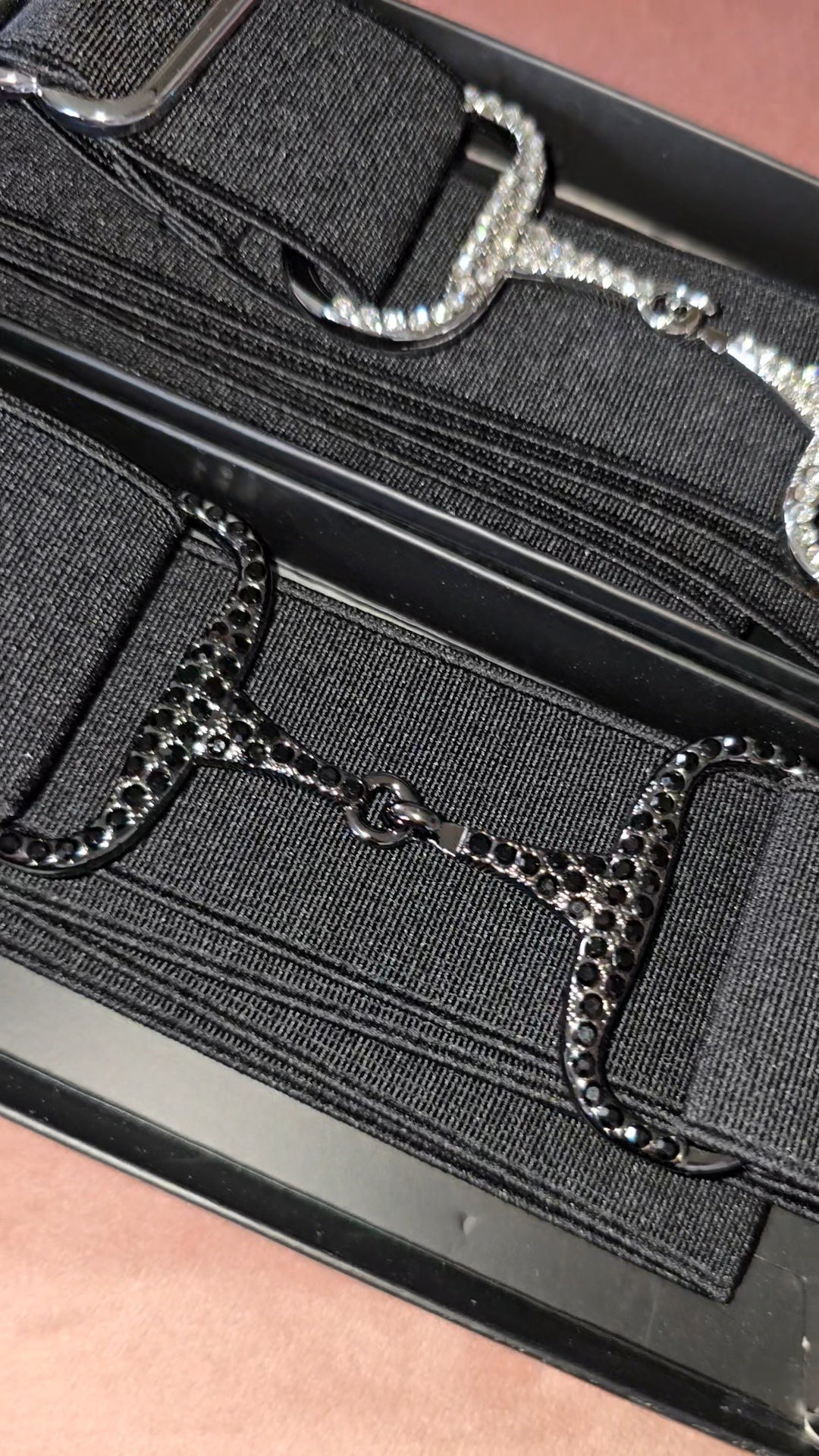 Nova Crystal Snaffle Belt