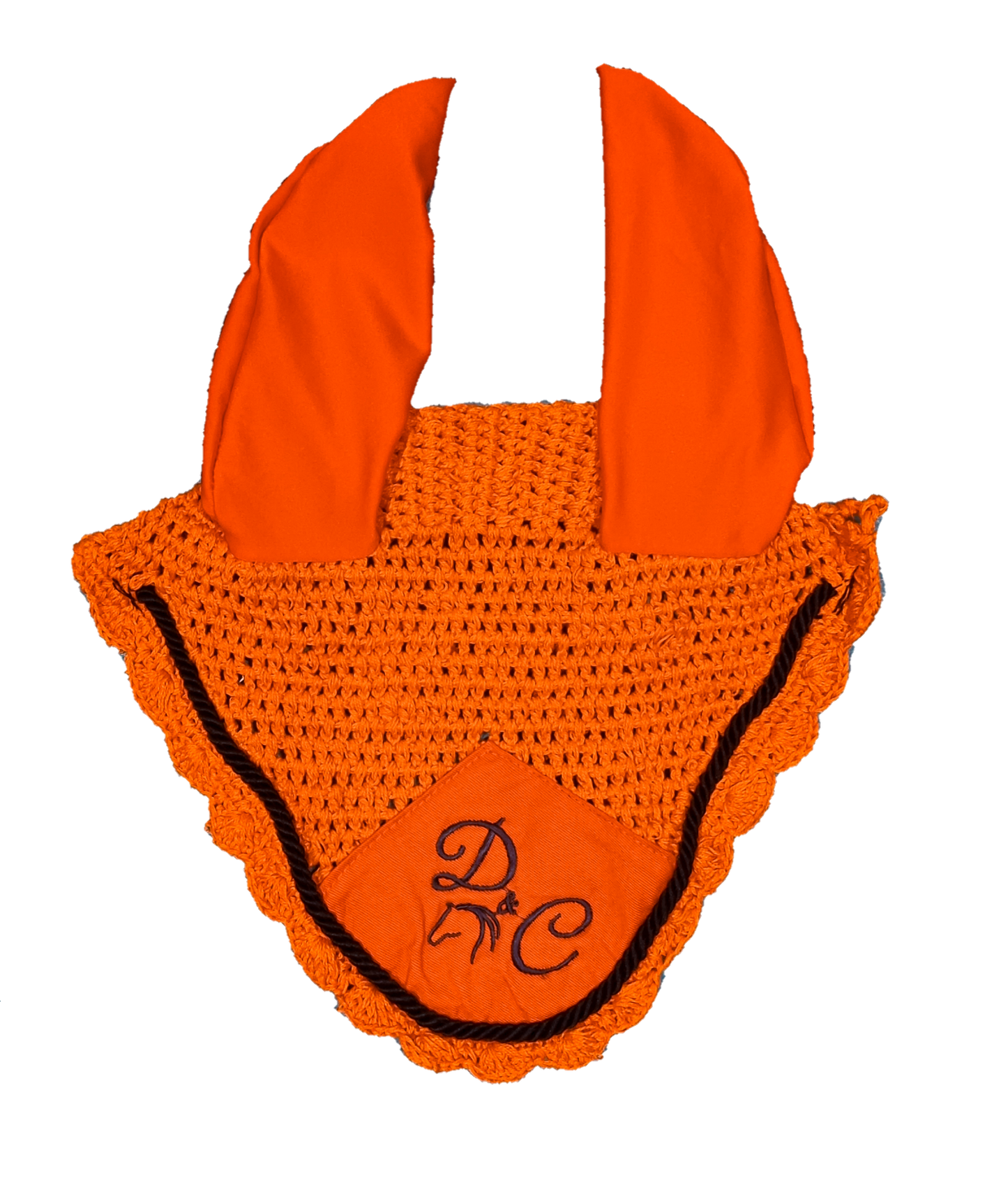 Sunset Orange Fly Veil