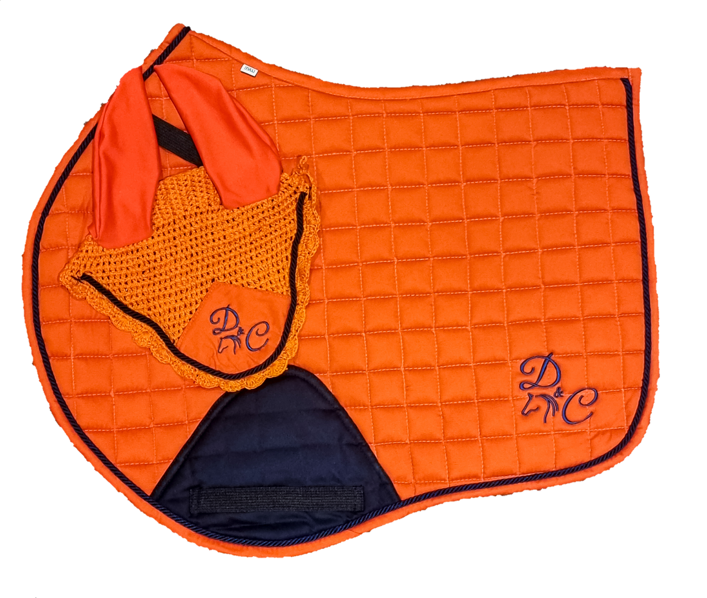 Sunset Orange Saddle Pad