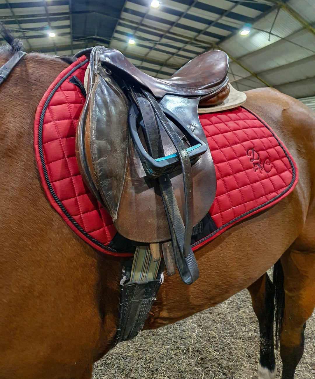 Ruby Red Saddle Pad