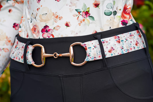 Vintage Garden Snaffle Belt