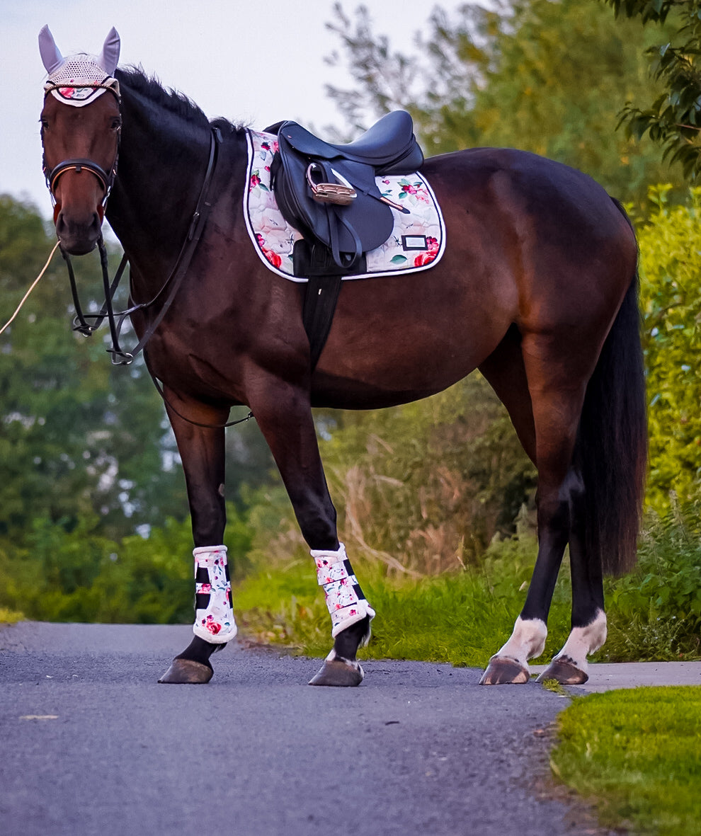 Vintage Garden Saddle Pad