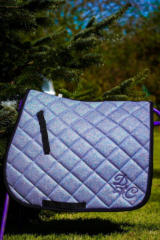 Ken Blue Glitter Saddle Pad