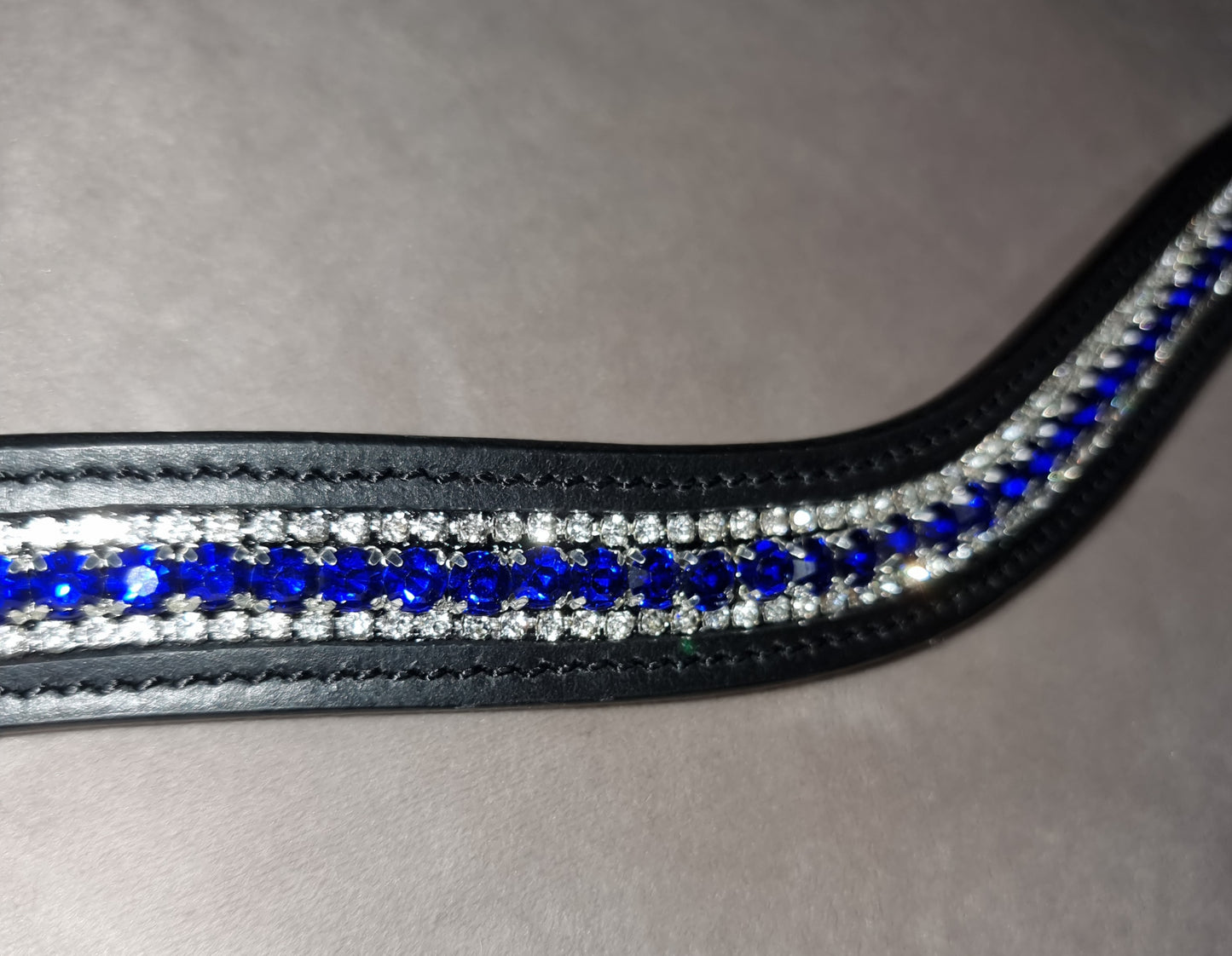 Royal Blue Crystal Browband