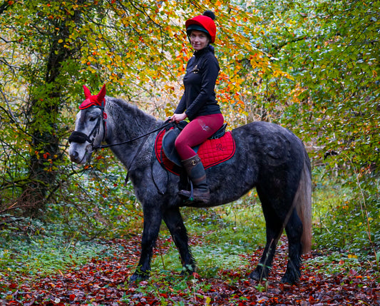 Ruby Red Saddle Pad